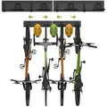 Produktbild: Fahrrad Wandhalterung 32 Zoll Halter Garage 4 Fahrräder 3 Helme Stahl