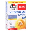 Produktbild: DOPPELHERZ Vitamin D3 2000 I.E. Tabletten 50 St.