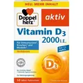 Produktbild: Doppelherz Vitamin D3 2000 I.E. Tabletten 50 St