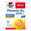 Produktbild: Doppelherz Aktiv Vitamin D 2000 IE 50 Tabletten