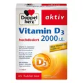 Produktbild: Doppelherz Vitamin D3 2000 I.E. Tabletten, 50 St PZN 16869496✅