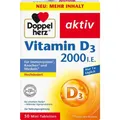 Produktbild: DOPPELHERZ Vitamin D3 2000 I.E. Tabletten 50 St