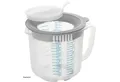 Produktbild: Dr. Oetker Küchenhelfer Messbecher Mess- und Rührbecher 1,4 Liter, Kunststoff, (3-St)