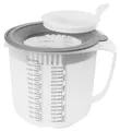 Produktbild: Dr. Oetker Küchenhelfer Messbecher Dr. Oetker - Messbecher Rührbecher 1,4l Grau (1802) Spritzschutz