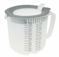 Produktbild: Dr. Oetker Messbecher Ø 15cm aus Kunststoff Spritzschutz Rührbecher Küchenhelfer