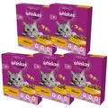 Produktbild: 5x800 g WHISKAS Trockenfutter mit Huhn für ältere Katzen Senior