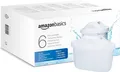 Produktbild: Amazon Basics Wasserfilterkartuschen, 6 stück, 1er-Pack, passend für alle BRITA Systeme inkl. PerfectFit & Amazon Basics Systeme