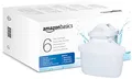 Produktbild: Amazon Basics Wasserfilterkartuschen, 6 stück, 1er-Pack, passend für alle BRITA Systeme inkl. PerfectFit & Amazon Basics Systeme