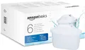 Produktbild: Amazon Basics Wasserfilterkartuschen, 6 stück, 1er-Pack, passend für alle BRITA