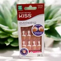 Produktbild: Kiss Everlasting French Nails 53236 EF01C Short kurz 28 Fingernägel,-  NEU