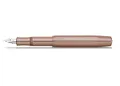 Produktbild: Kaweco AL SPORT Füllhalter Rosé Gold I Premium Aluminium Füllfederhalter für Tintenpatronen mit hochwertiger Stahlfeder I Füllfederhalter 13 cm I Federbreite: M (Medium)