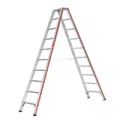 Produktbild: Hymer 8024 Stufenstehleiter Stehleiter beidseitig begehbar TRBS konform