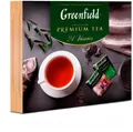 Produktbild: GREENFIELD TEA SET PREMIUM | tea 96 Beutel (tea bags) | 24 Sorten | Geschenkset | tee collection | schwarztee, Grüner Tee, Kräutertee 167,2g (96 Tassen)
