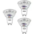 Produktbild: Osram LED PAR16 50 100°, 2,5 W, 450 lm, GU10, EEK A, kaltweiß, 3er Pack