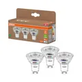 Produktbild: OSRAM Energy Class LED-Reflektor-Lampe PAR16 mit 2.5 W, 450 lm, kaltweiß (4000 K) aus bleifreiem Glas mit GU10 Sockel in der Energieeffizienzklasse A, 50 mm Durchmesser, IP20.