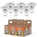 Produktbild: 6er Set OSRAM GU10 LED Strahler besonders effizient 100 ° 2,5W wie 50W 4000K