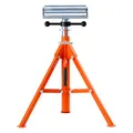Produktbild: VEVOR Rollenständer, strapazierfähig, 1134 kg Tragkraft, 70,1 cm - 132,1 cm höhenverstellbar, 45# Stahl, klappbarer Rollenständer für Rohre, Holzbretter