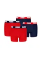 Produktbild: PUMA Boxershorts Jungen Kinder Unterhose Unterwäsche 4 er Pack, Farbe:Red/Blue, Bekleidung:152