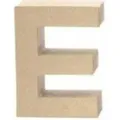 Produktbild: Glorex Papp-buchstabe E 17,5 X 5,5 Cm Pappartikel