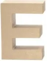 Produktbild: Glorex Papp-Buchstabe E 17,5 x 5,5 cm