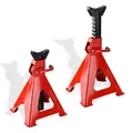 Produktbild: Dema Unterstellbock 1 Paar – Abstützbock, Stützbock, Abstellbock, Wagenbock, bis 6 Tonnen, ideal für Fahrzeugreparaturen und -wartung 24420