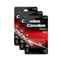 Produktbild: 3x 2er Blister Camelion Knopfzellen Uhren Batterien AG4 Alkaline LR66 LR626 377
