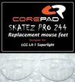 Produktbild: Corepad Skatez PRO 244 Ersatz Mausfüße kompatibel mit LGG LA-1 Superlight