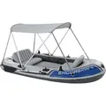 Produktbild: INTEX 68600 - Boots-Überdachung (160x142cm) Dach Schlauchboot Sonnenschutz - Grau