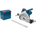 Produktbild: Bosch Tauchsäge Gkt 55 Gce + Führungsschiene Fsn 1400, Incl. Kreissägeblatt, Zubehör, L-boxx