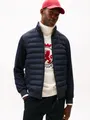 Produktbild: Tommy Hilfiger Steppjacke MIX MEDIA HOODED ZIP THROUGH mit gesteppten Einsatz, abnehmbare Kapuze, Stehkragen, regular fit