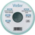 Produktbild: Weller - T0051402699 Lötzinn, bleifrei bleifrei, Spule Sn0,6Cu0,05Ni 100 g 1 mm