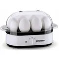 Produktbild: cloer 6081 Eierkocher Eieraufbereiter Heizplatte mit Eipicker für 6 Eier 350 W