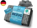 Produktbild: Glückstoff® Kissenbezug für Ergonomisches Kissen [mit Kühl- und Wärmeeffekt] aus