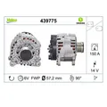 Produktbild: Valeo 439775 Generator für Audi A4 8K2 8K5 A4 Allroad 8KH A5 8T3 8TA 8F7 Q5