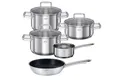 Produktbild: RÖSLE Topf-Set MOMENTS, 5-tlg. incl. Pfanne 28 cm, Edelstahl 18/10 (Set, 5-tlg)