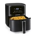 Produktbild: GOURMETmaxx AirGenius Heißluftfritteuse - 4,5 L Airfryer | Fritteuse mit 6 Funktionen, 8 Programmen | Minibackofen - Fettarme Speisen für max. 3 Personen | Heißluftfritteuse mit Farbdisplay, Touch