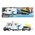Produktbild: Toi-toys Metall-Camper mit Anhänger und Schneemobil