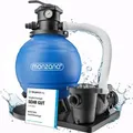 Produktbild: Sandfilteranlage Pool 15900 L/h mit Vorfilter 6-Wege Ventil