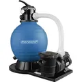 Produktbild: Monzana® Sandfilteranlage Sf159k 15900l/h Bis 70000l Pool Selbstsaugend 7 Wege Ventil  monzana® Sandfilteranlage Sf159k 15.900l/h Bis 70.000l Pool Selbstsaugend 7 Wege Ventil 2in1 Adapter Ø32-38mm 600