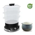 Produktbild: Tefal Dampfgarer VC 2048 sw Dampfgarer VC2048 Dampfgarer