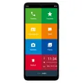Produktbild: EinfachFon Seniorenhandy Smartphone auf Basis vom Motorola Moto G06  [Blau]