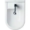 Produktbild: Duravit Wandbidet Starck 3 540mm, mit Überlauf,mit Hahnlochbank, 1 Hahnloch, mit verdeckter Befestigung, 2280150000, Farbe: Weiß