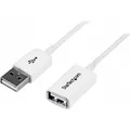 Produktbild: StarTech USB A - USB A (1 m, USB 2.0) (USBEXTPAA1MW)