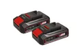 Produktbild: Einhell EINHELL Akku Power-X-Change TWIN-PACK 18Volt 2,5Ah Werkzeug-Akku-Ladetechnik (2 Stück, ohne Ladegerät)