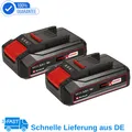 Produktbild: Einhell Power X-Change 18V 2,5Ah Li-Ionen Werkzeug-Akku - 2 Stück (4511518)