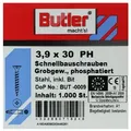 Produktbild: Reyher Schnellbauschraube macht's! Schnellbauschrauben inkl. Bit für Holz auf Holz, (1000 St) 3,9 x 30 mm, 1.000 Stück