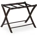 Produktbild: Relaxdays Kofferständer Holz, klappbar, Gepäckablage, Kofferaufbewahrung, für Reisegepäck, HxBxT: 52,5x66,5x48 cm, braun