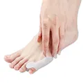 Produktbild: feifanshop 4x Silikon Gel Zehenspreizer, Zehentrenner, für Schneider Ballen Therapie, Bunionette-Schutz, kleiner Zeh, Behandlung Ballenschutz, Vorbeugung von Schmerzen und Entspannung der Füße