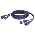 Produktbild: DAP-Audio DAP FL24 - 2 RCA Male L/R > 2 RCA Male L/R 6m