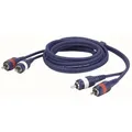 Produktbild: 2 RCA connector to 2 RCA connector 6m